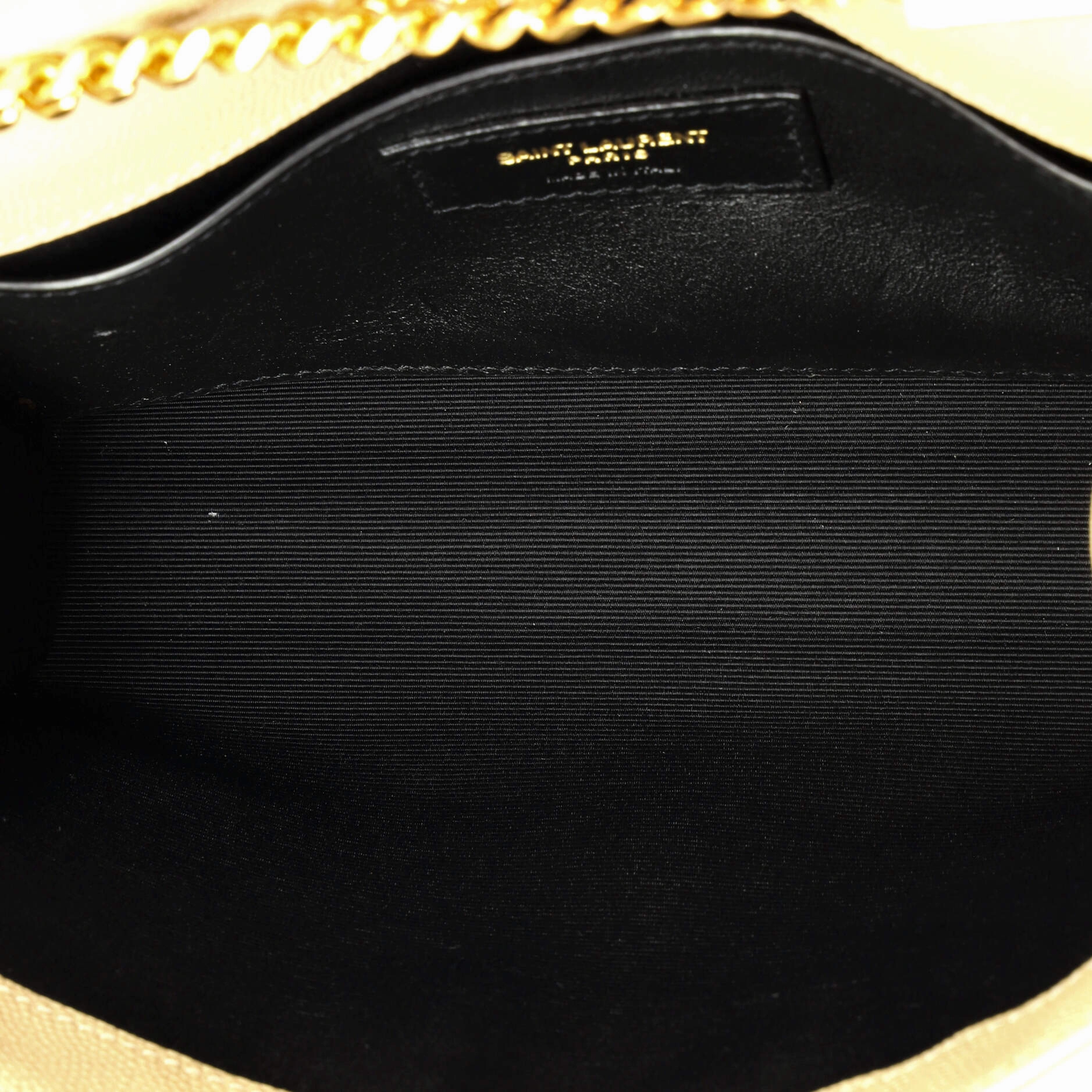 Classic Monogram Crossbody Bag Grainy Leather Small
