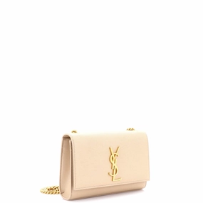 Classic Monogram Crossbody Bag Grainy Leather Small
