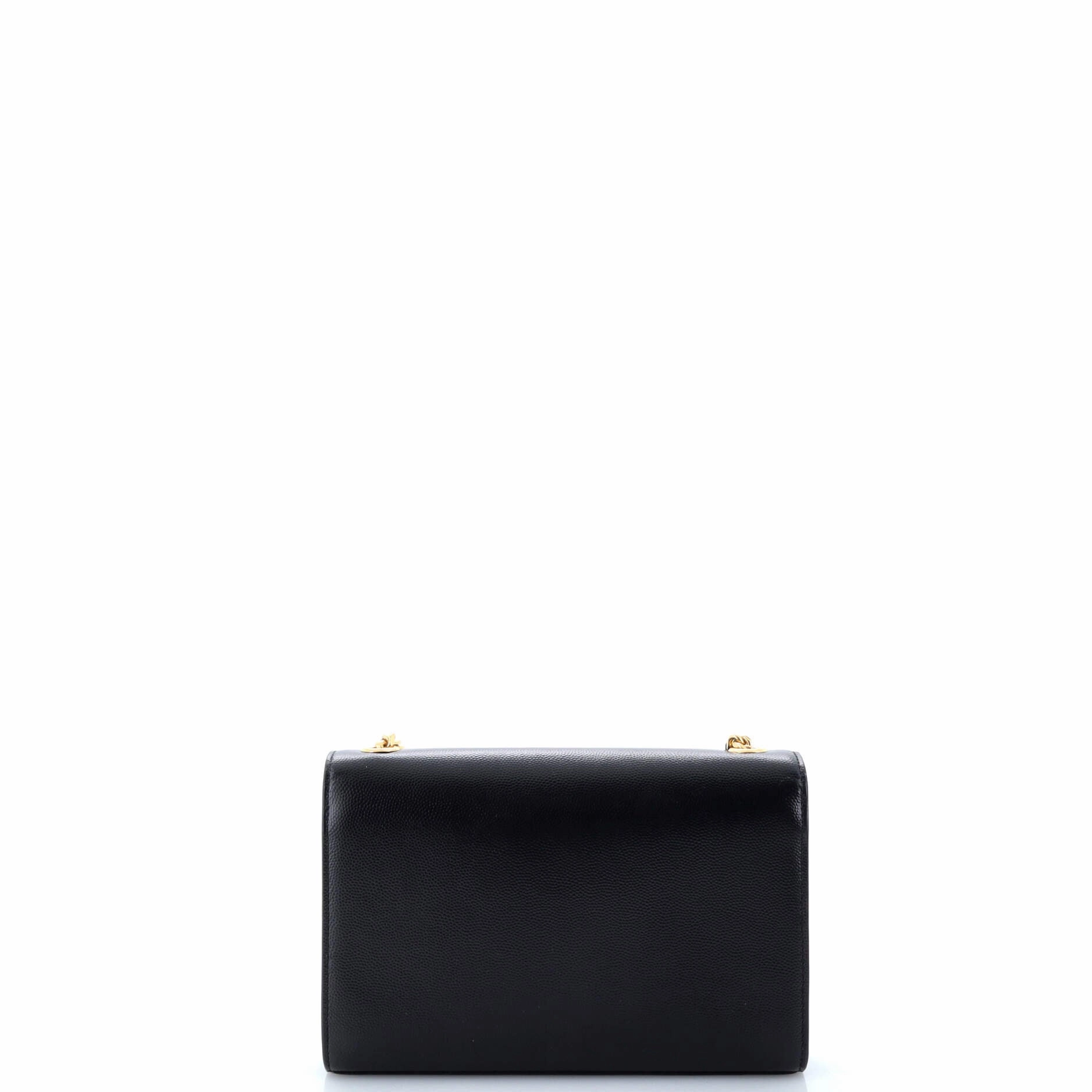 Classic Monogram Tassel Crossbody Bag Grainy Leather Small