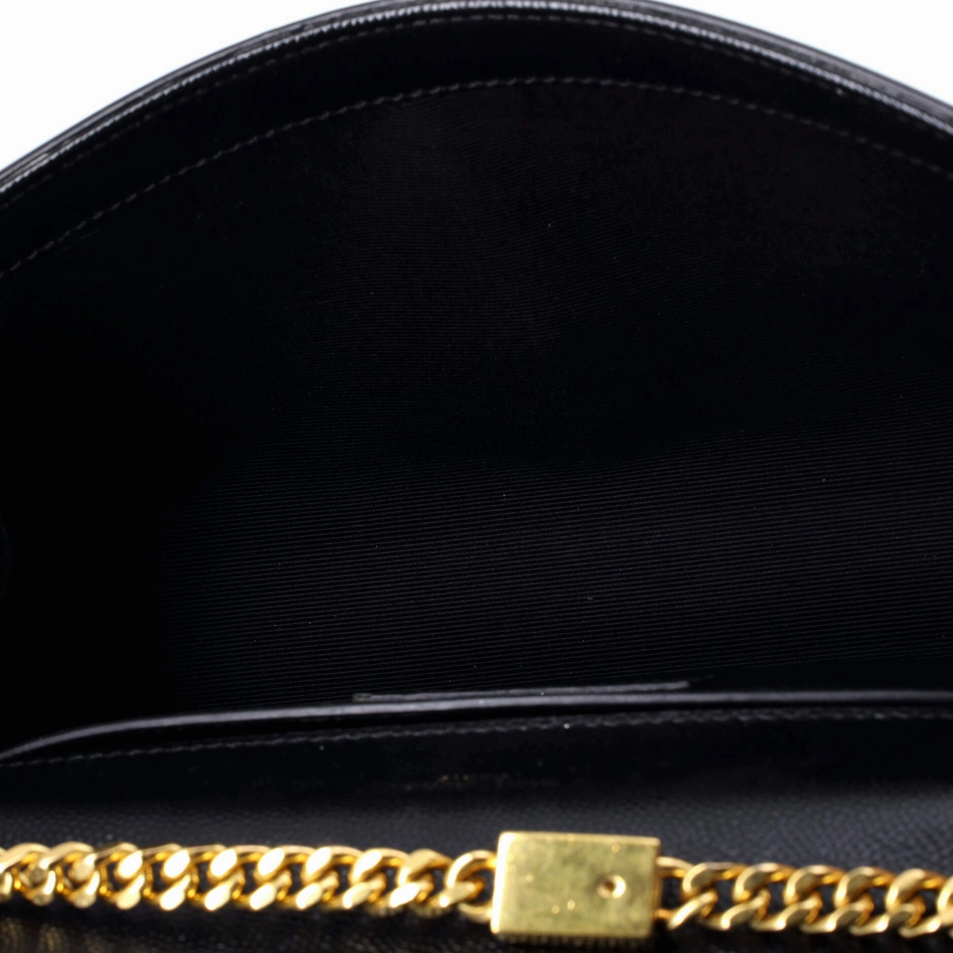 Classic Monogram Tassel Crossbody Bag Grainy Leather Small