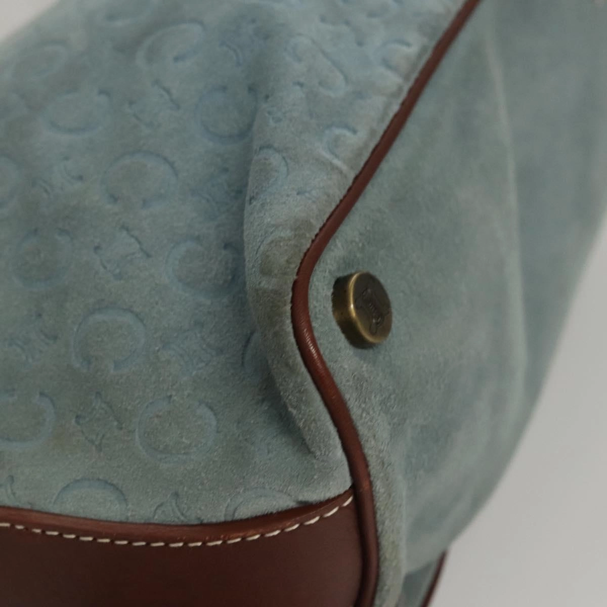 Cline Macadam Suede Shoulder Bag (Pre-Owned)