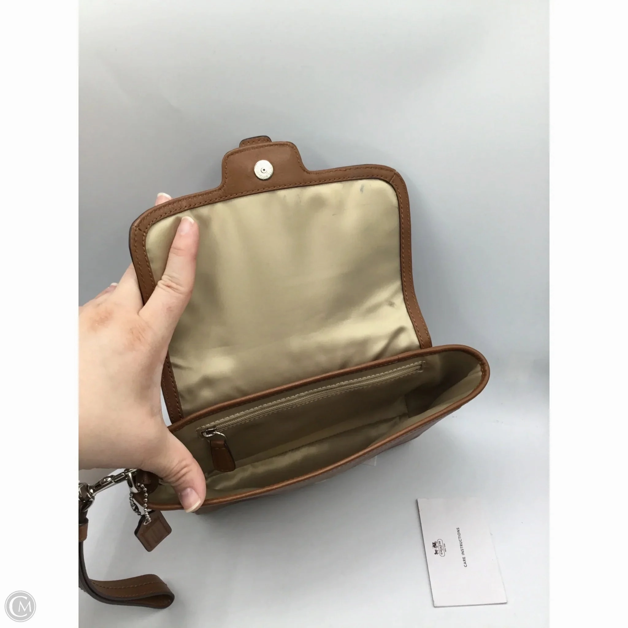 Clutch Designer By Coach, Size: Medium