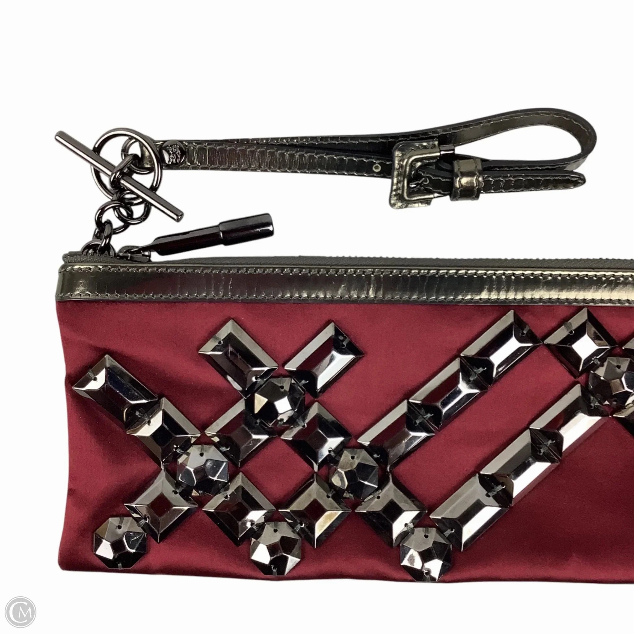 Clutch Luxury Designer By Burberry, Size: Medium