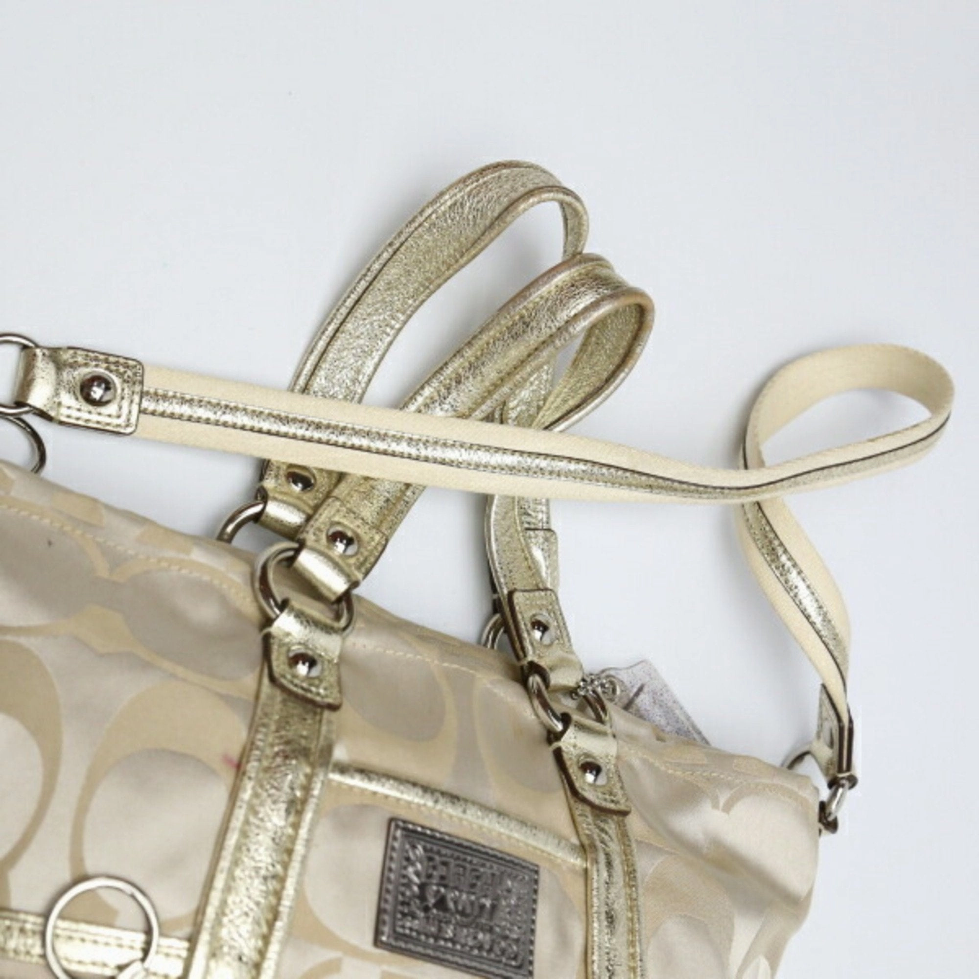 Coach   Leather Shoulder Bag Tote Bag (Pre-Owned)