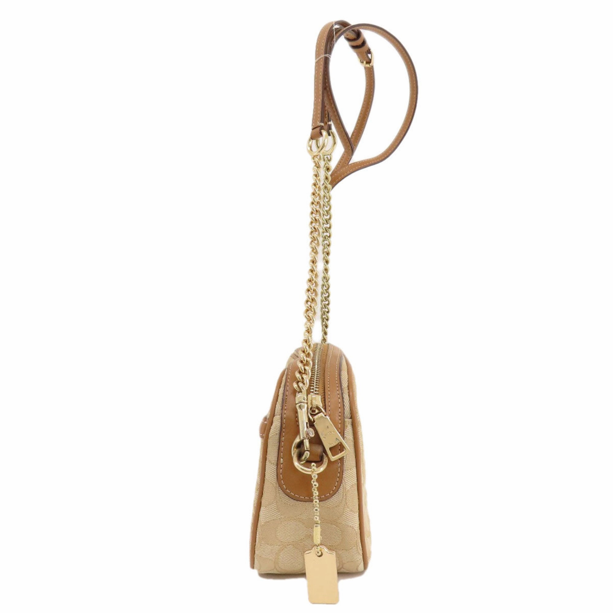 Coach  Canvas Shoulder Bag (Pre-Owned)