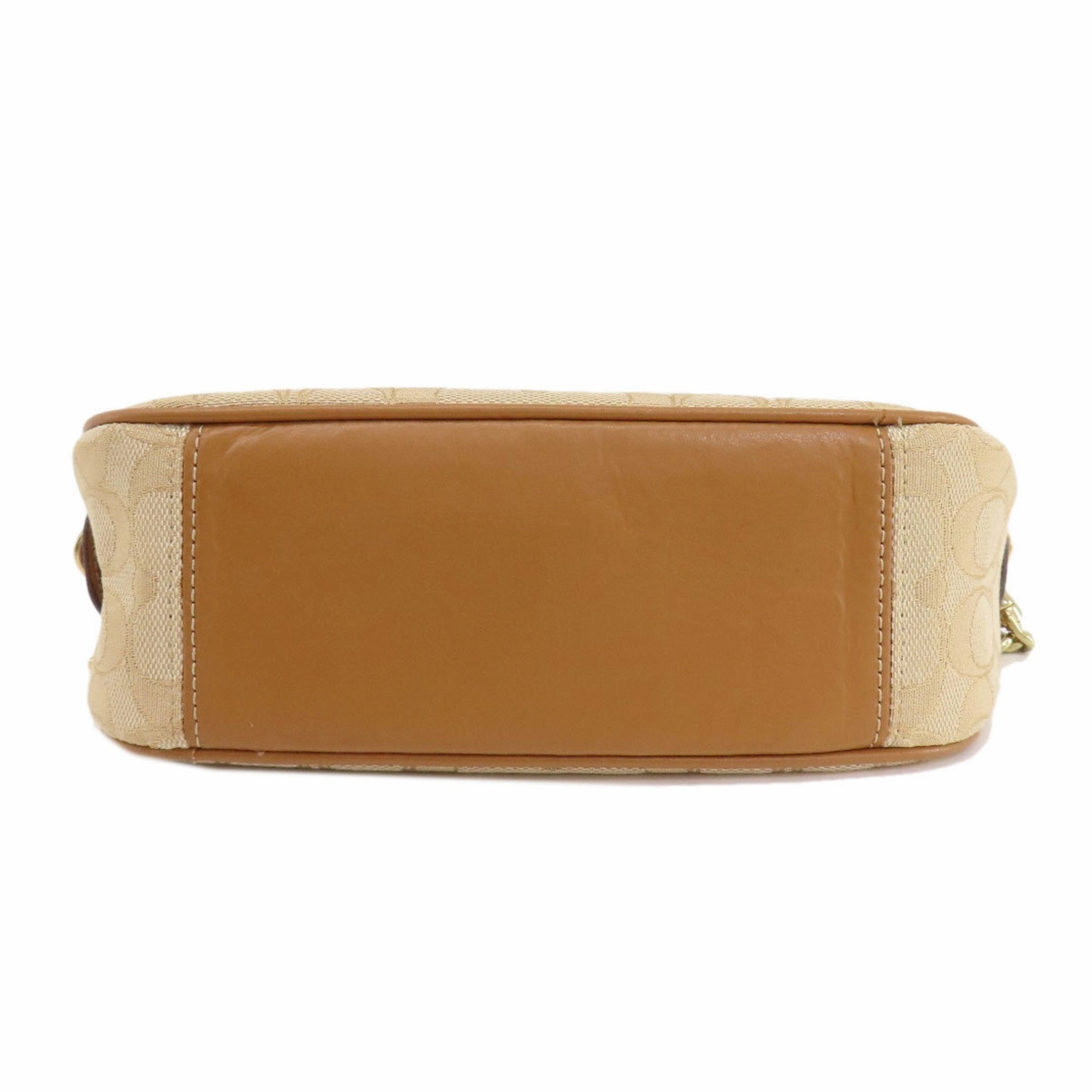 Coach  Canvas Shoulder Bag (Pre-Owned)