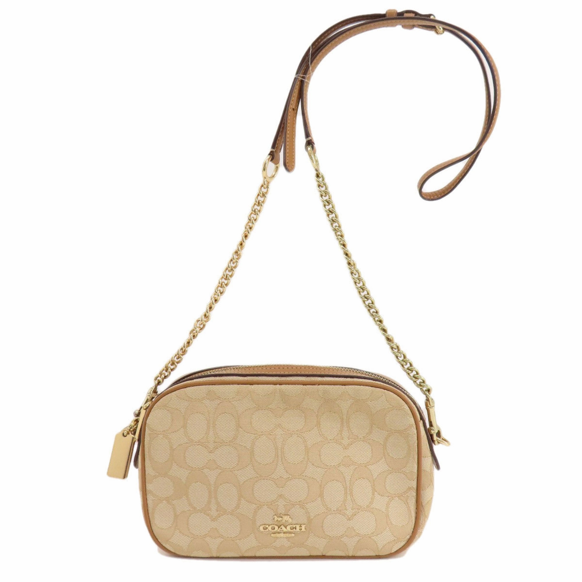 Coach  Canvas Shoulder Bag (Pre-Owned)