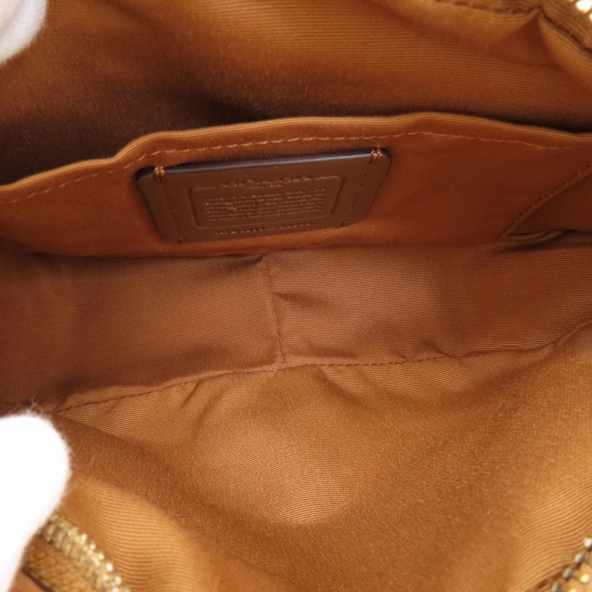 Coach  Canvas Shoulder Bag (Pre-Owned)