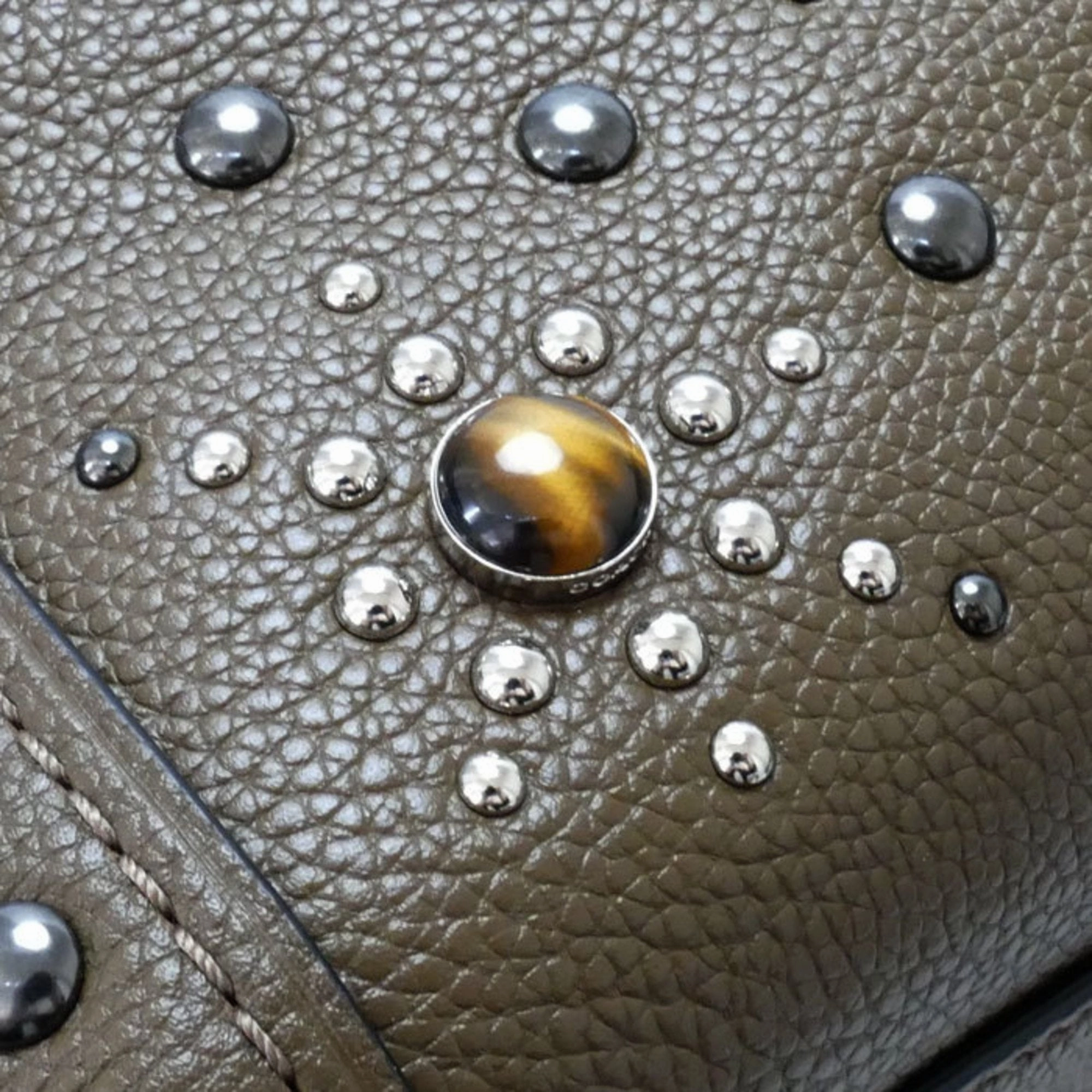 Coach Edie  Leather Shoulder Bag (Pre-Owned)