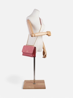 Coach Klare Crossbody Pink Leather