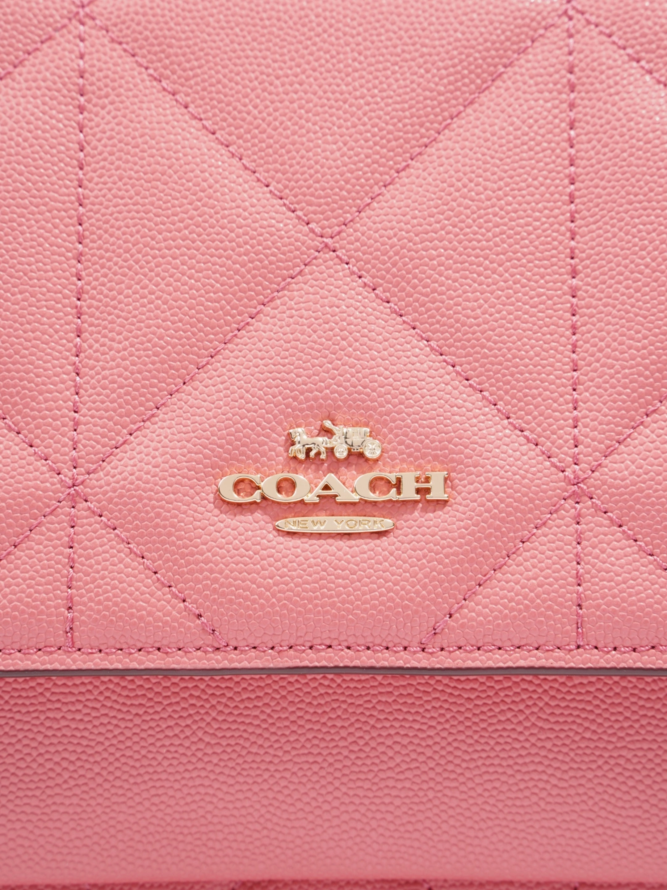 Coach Klare Crossbody Pink Leather