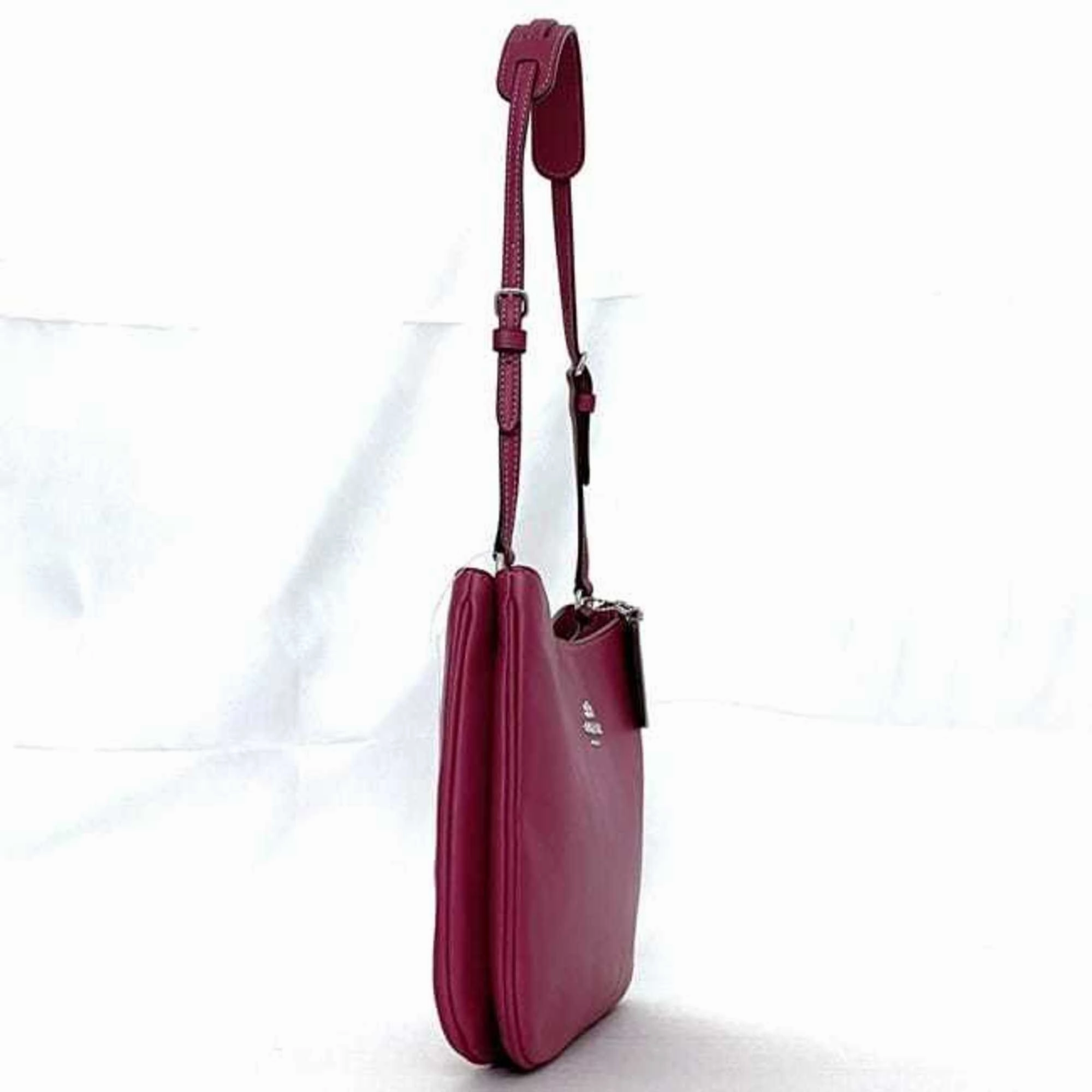 Coach Leather Handbag Shoulder Bag (Pre-Owned)