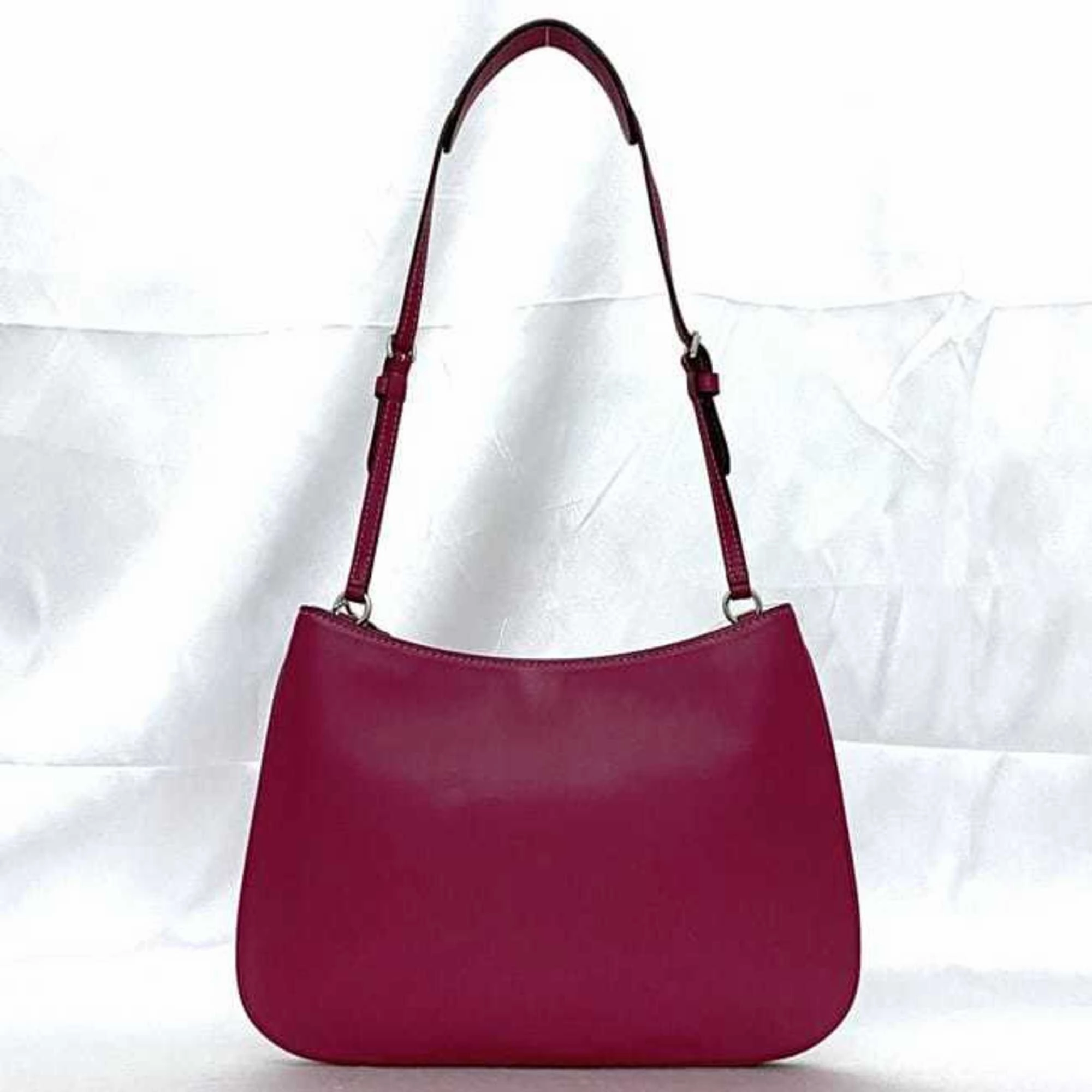 Coach Leather Handbag Shoulder Bag (Pre-Owned)