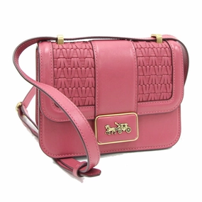 Coach Leather Pochette Shoulder Bag (Pre-Owned)