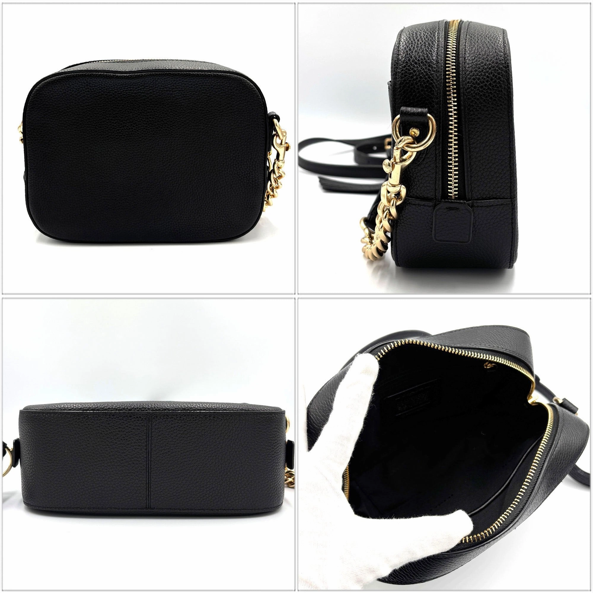 Coach Leather Shoulder Bag (Pre-Owned)