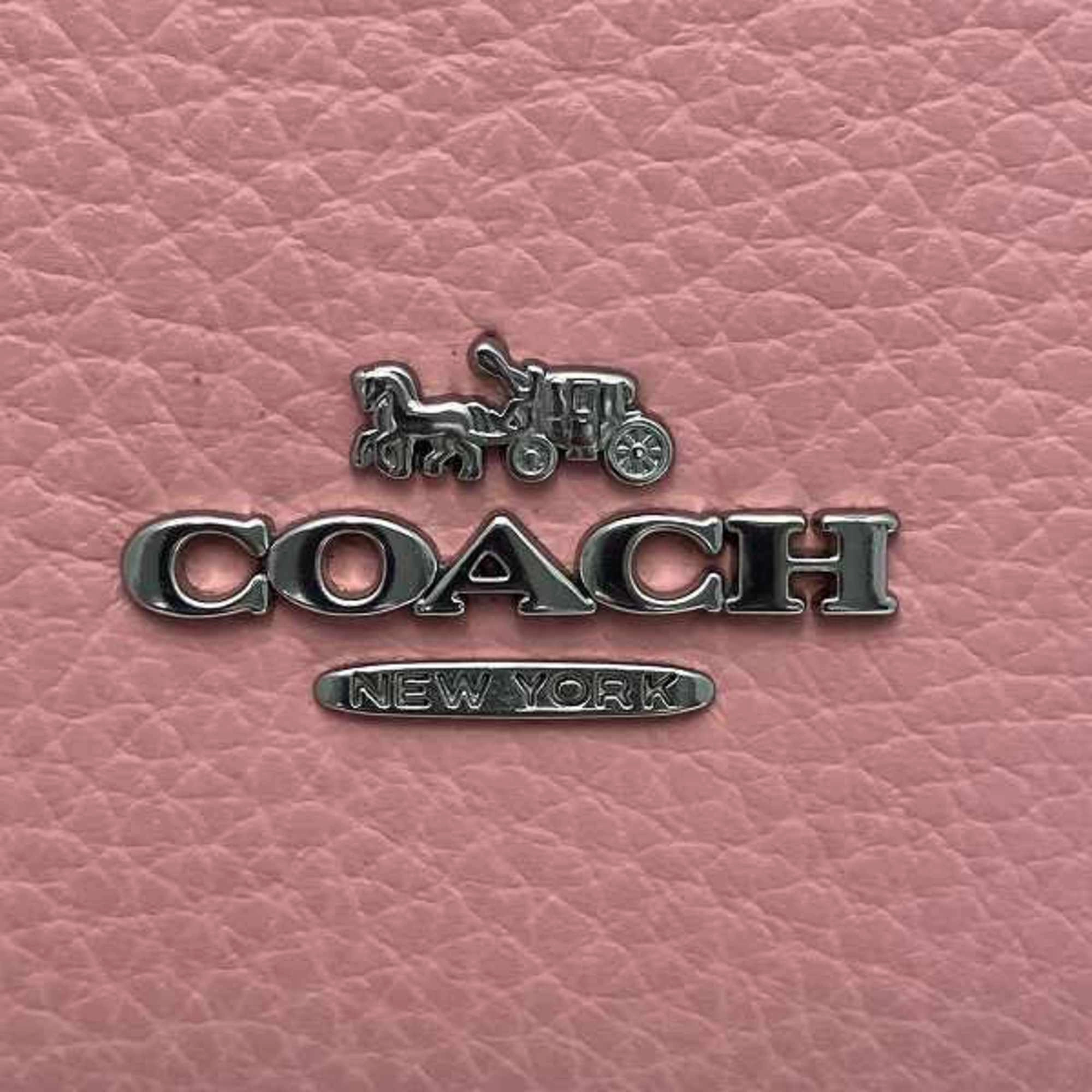 Coach  Leather Shoulder Bag Sling Bag (Pre-Owned)