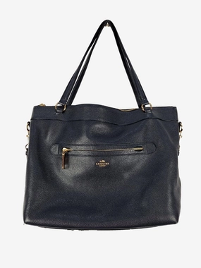 Coach Navy Tyler Everyday Work Essential Bag