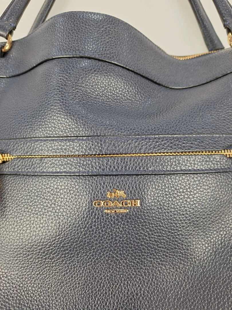 Coach Navy Tyler Everyday Work Essential Bag