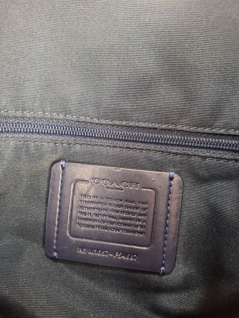 Coach Navy Tyler Everyday Work Essential Bag