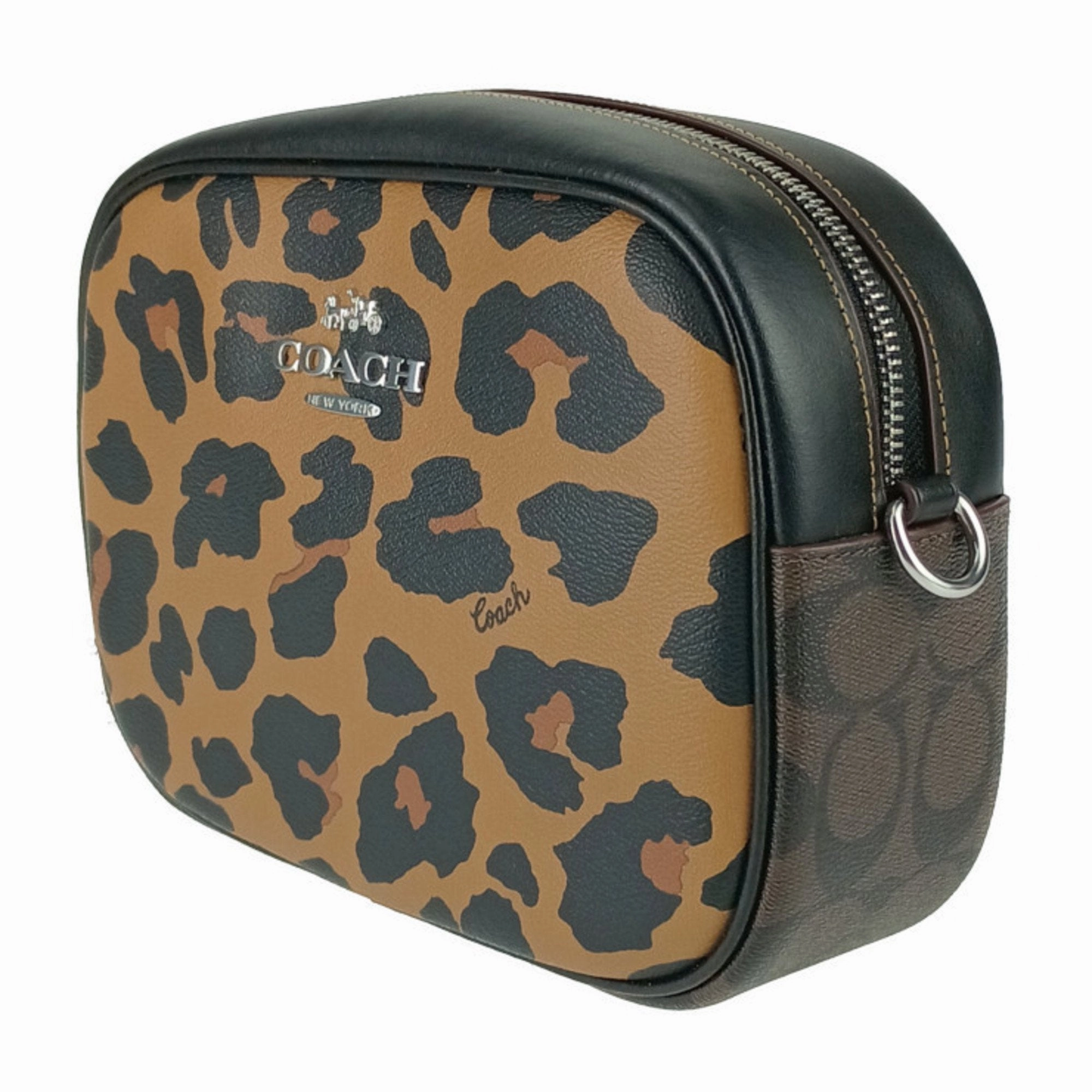 Coach Pvc Leather Shoulder Bag (Pre-Owned)