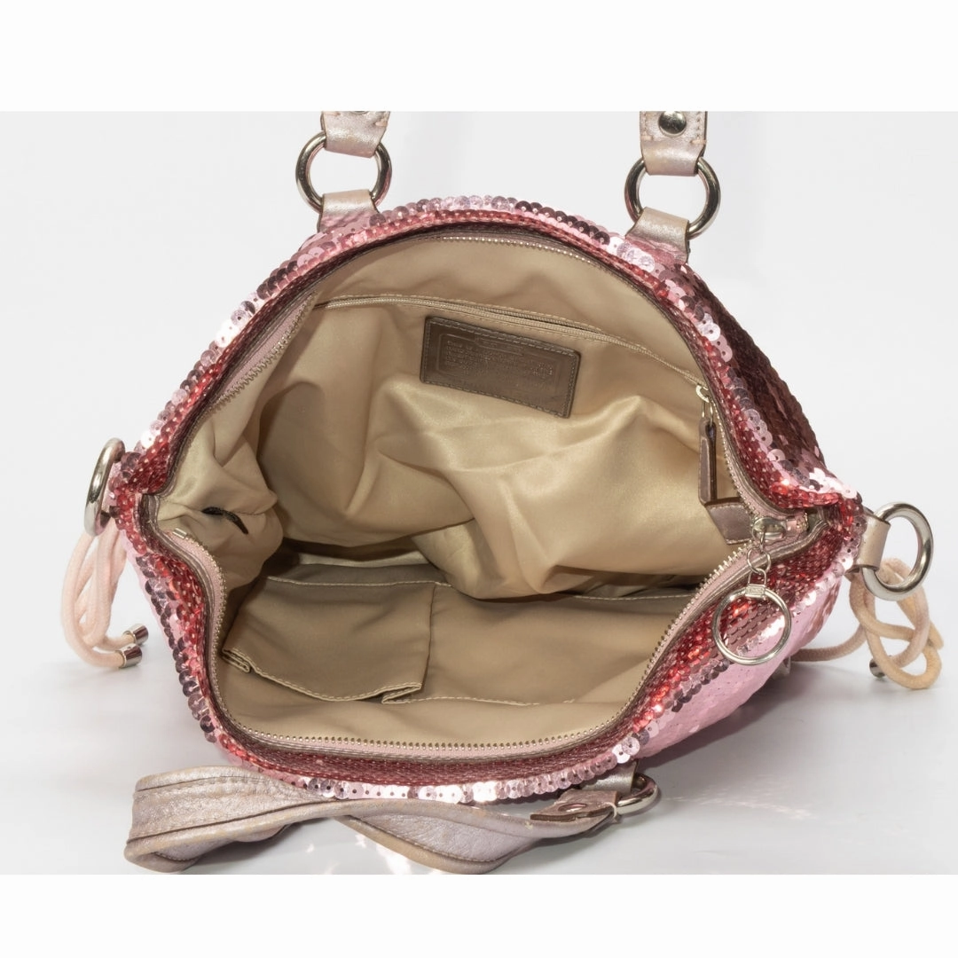 Coach Sequin Spotlight Pocket Shoulder Bag