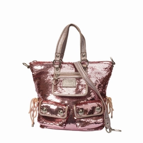 Coach Sequin Spotlight Pocket Shoulder Bag
