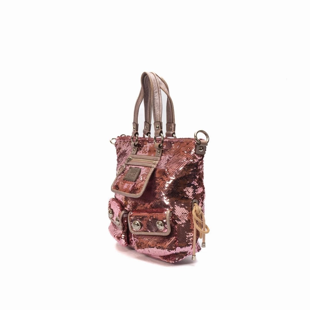 Coach Sequin Spotlight Pocket Shoulder Bag