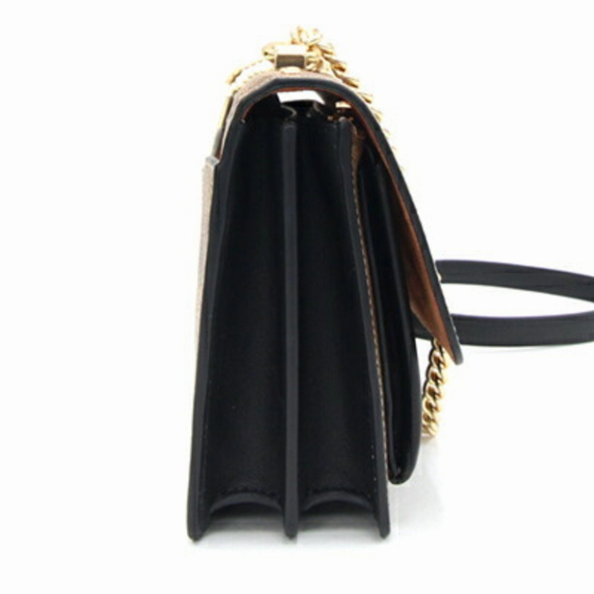 Coach Signature  Pvc Leather Shoulder Bag (Pre-Owned)