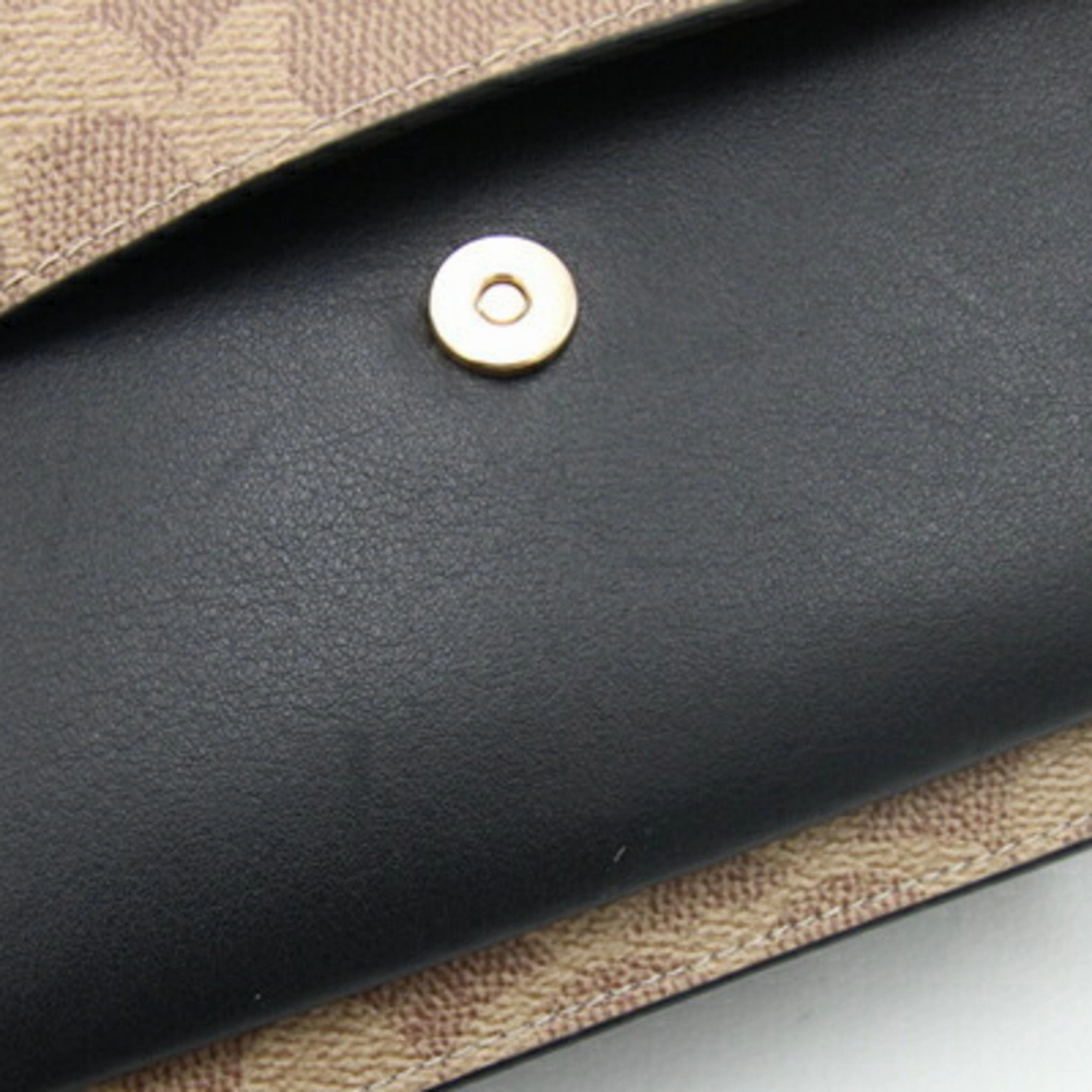 Coach Signature  Pvc Leather Shoulder Bag (Pre-Owned)