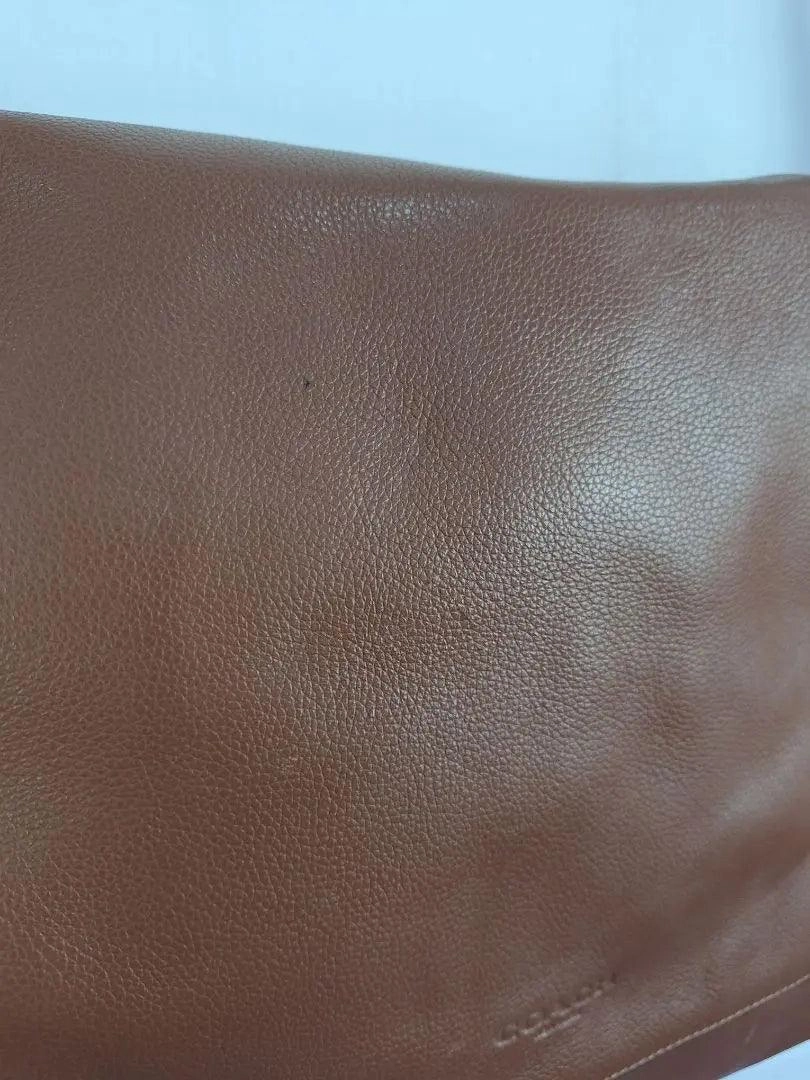 Coach Soft Leather Messenger Bag Size One Size
