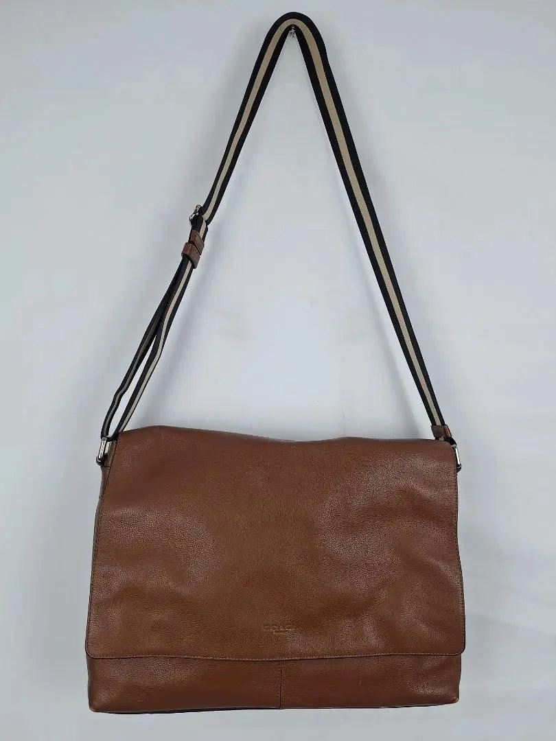 Coach Soft Leather Messenger Bag Size One Size