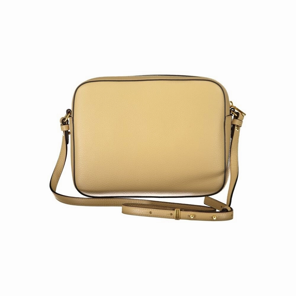 Coccinelle Beige Leather Women's Handbag