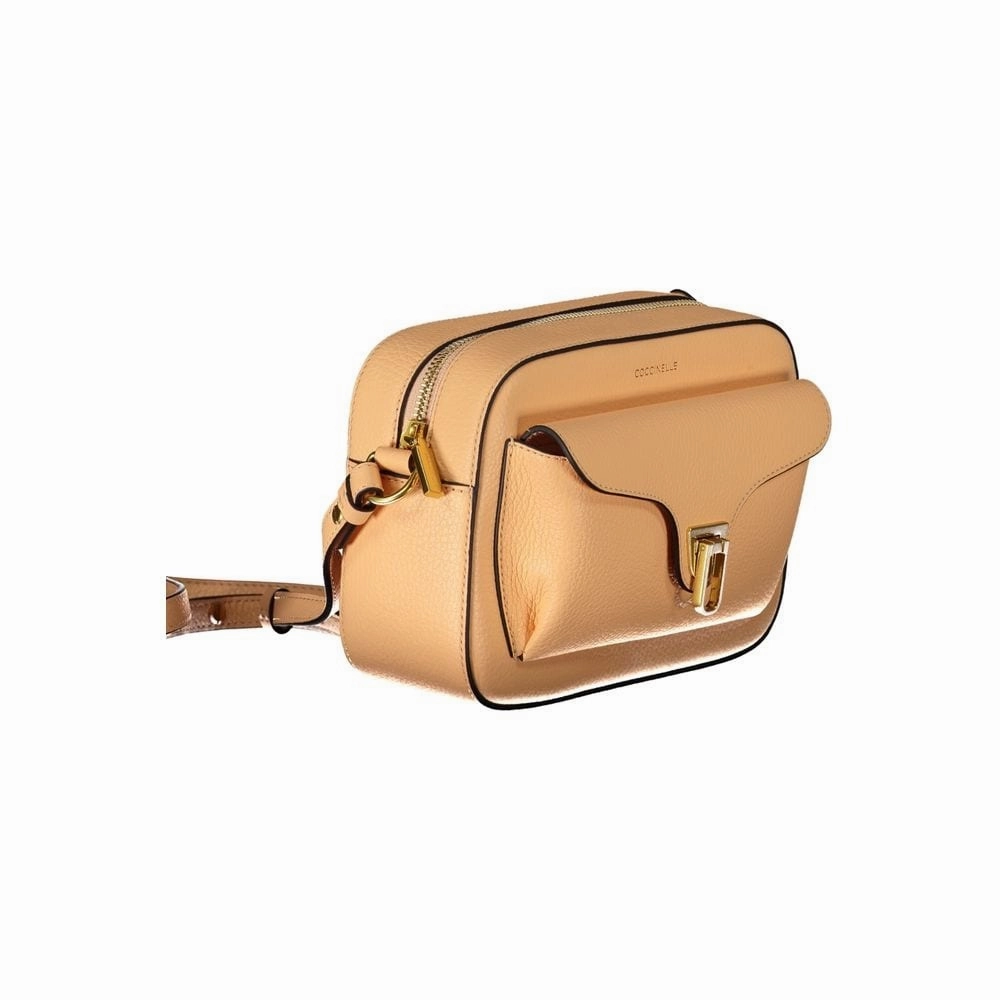 Coccinelle Orange Leather Women's Handbag