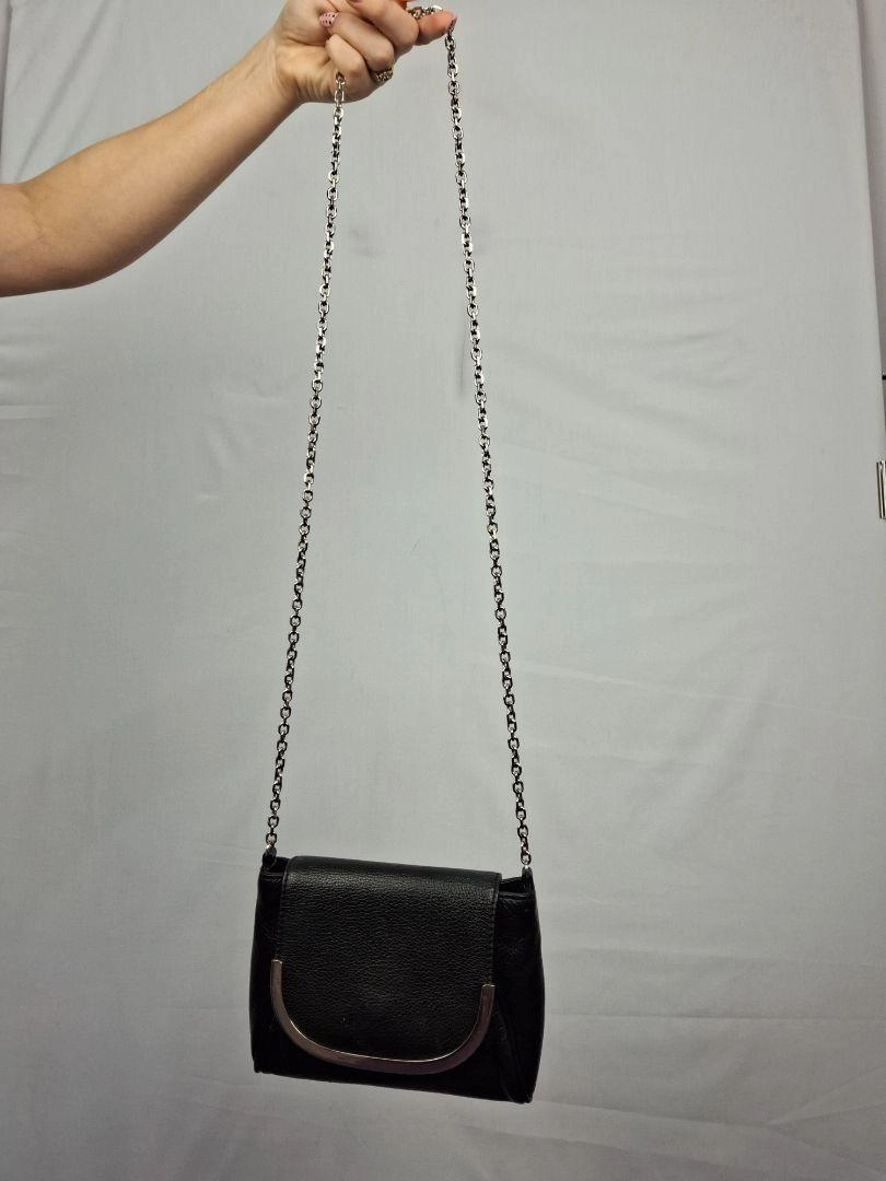 Coccinelle Silver Trimmed Small Crossbody Bag