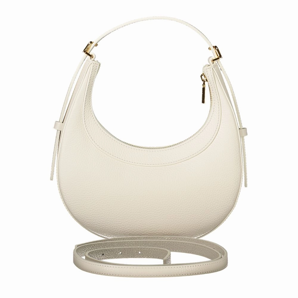 Coccinelle White Leather Handbag