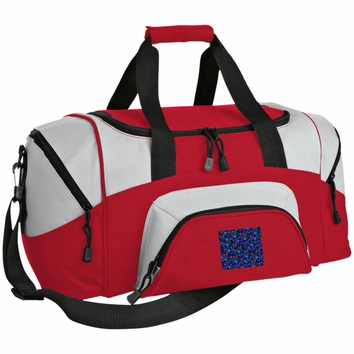Colorblock Sport Duffel Bag