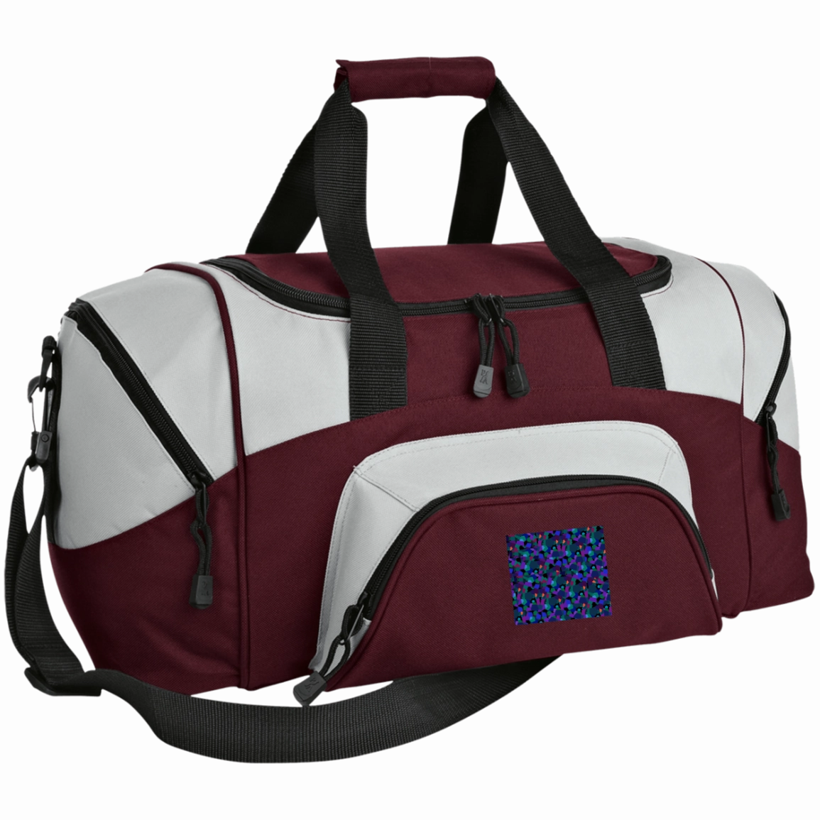 Colorblock Sport Duffel Bag
