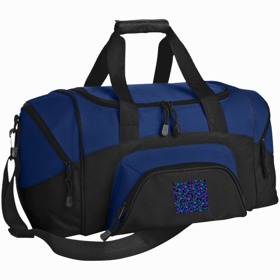 Colorblock Sport Duffel Bag