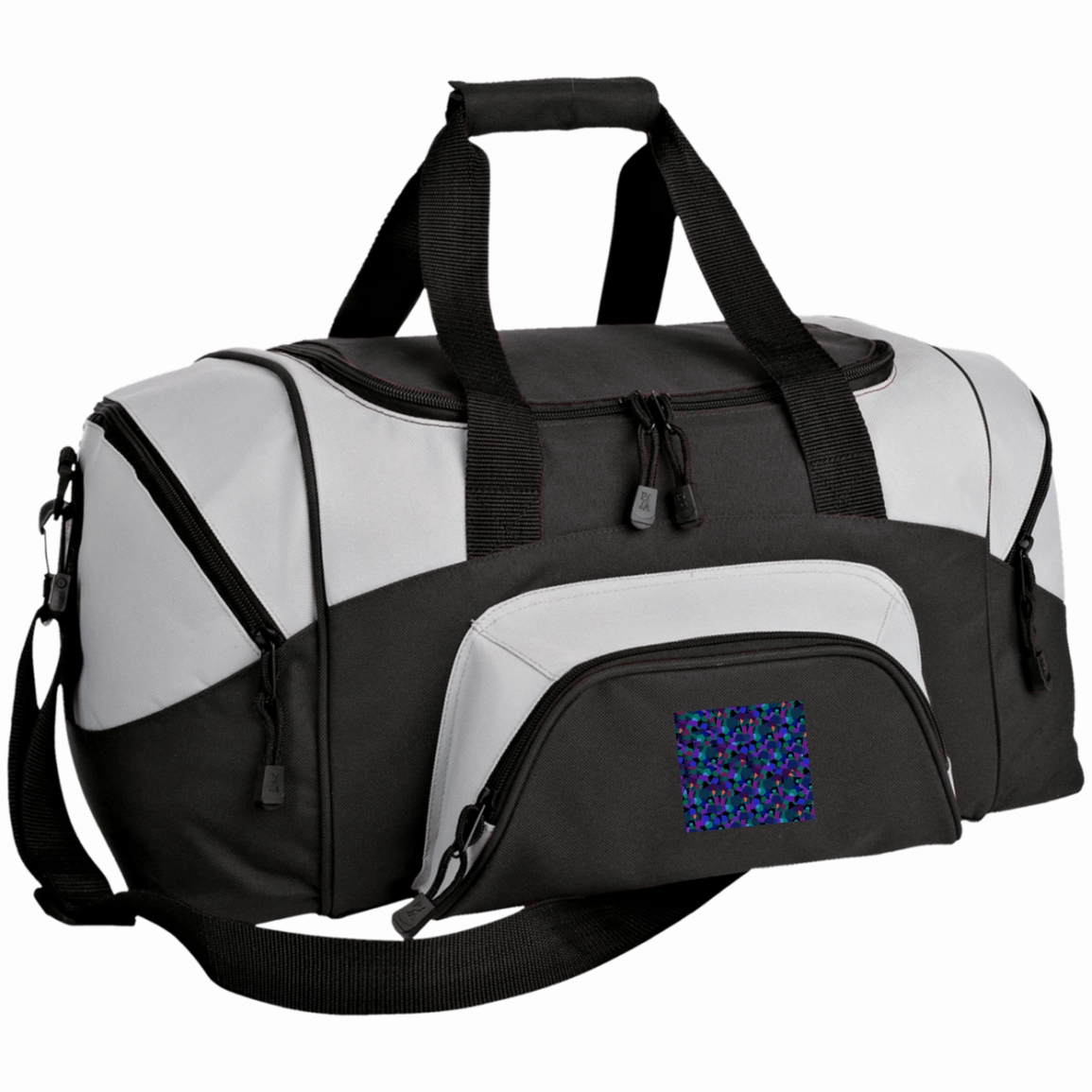 Colorblock Sport Duffel Bag