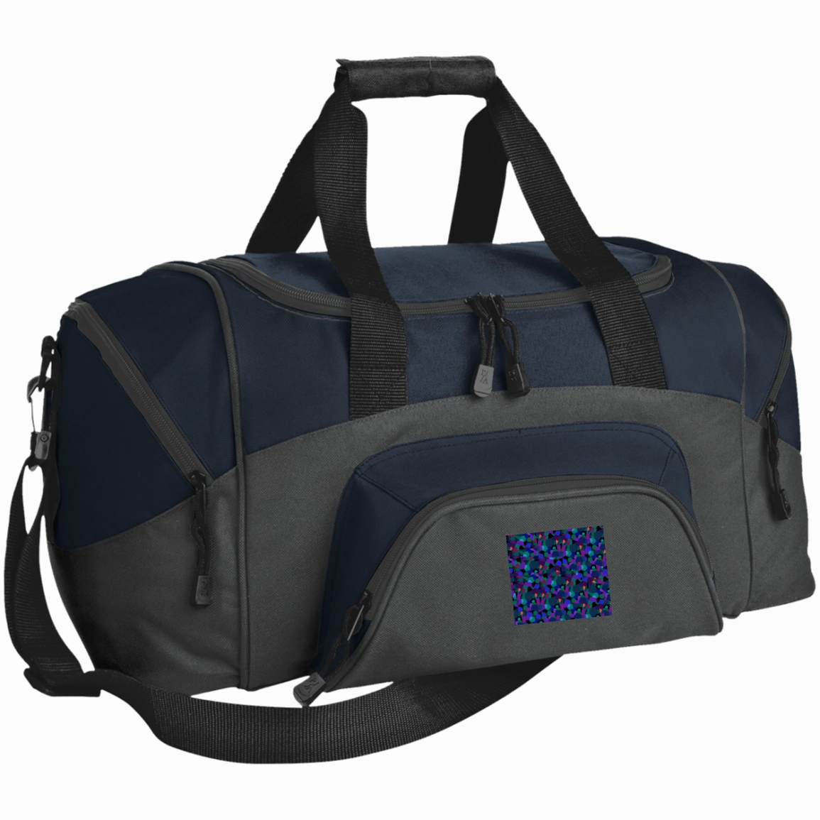 Colorblock Sport Duffel Bag