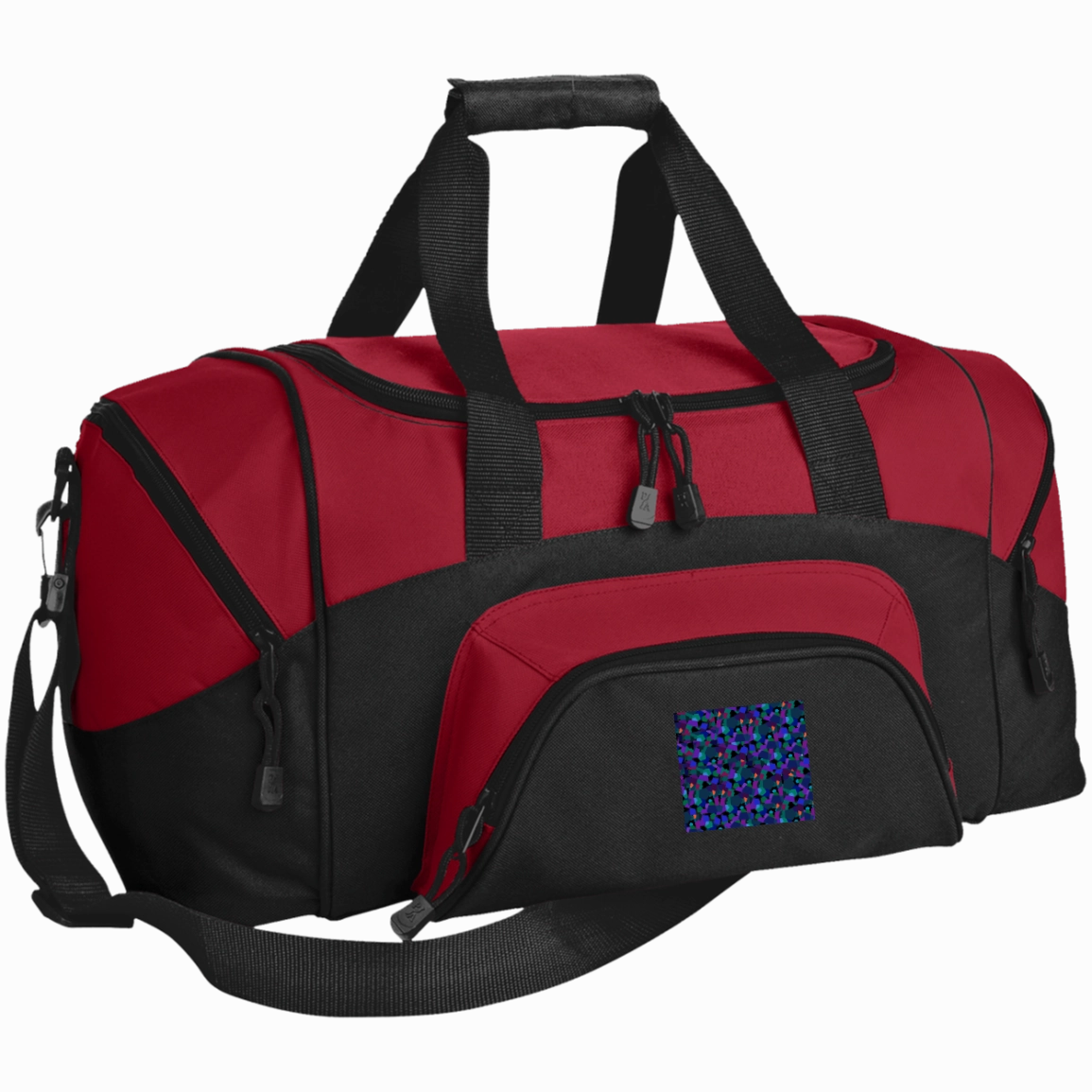 Colorblock Sport Duffel Bag