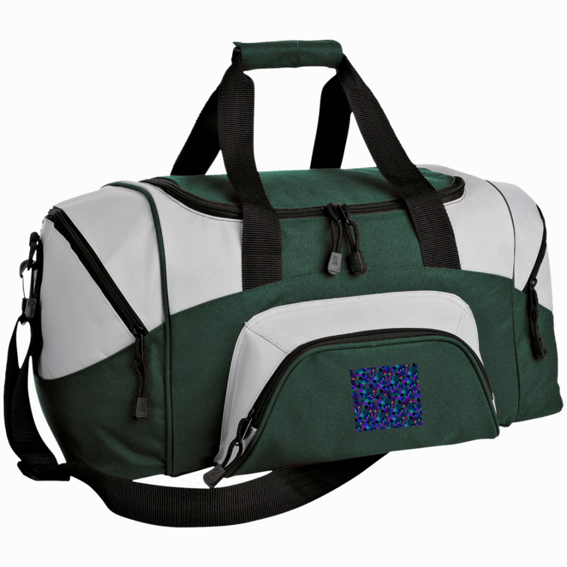 Colorblock Sport Duffel Bag