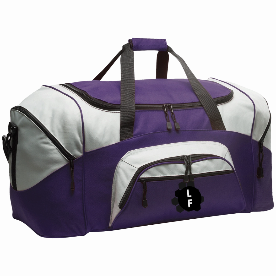 Colorblock Sport Duffel From Luggage Factory