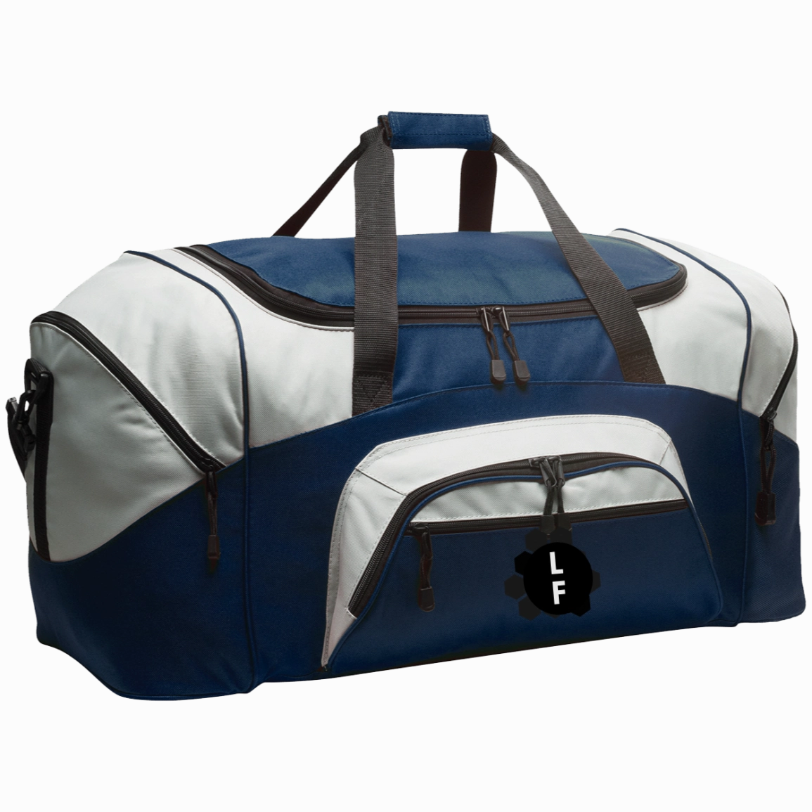 Colorblock Sport Duffel From Luggage Factory