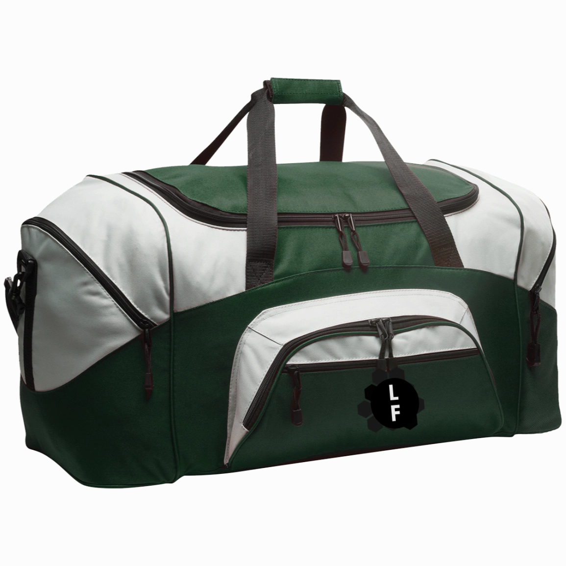 Colorblock Sport Duffel From Luggage Factory