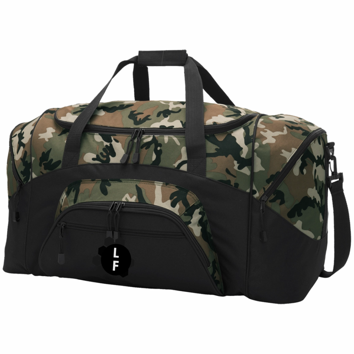 Colorblock Sport Duffel From Luggage Factory