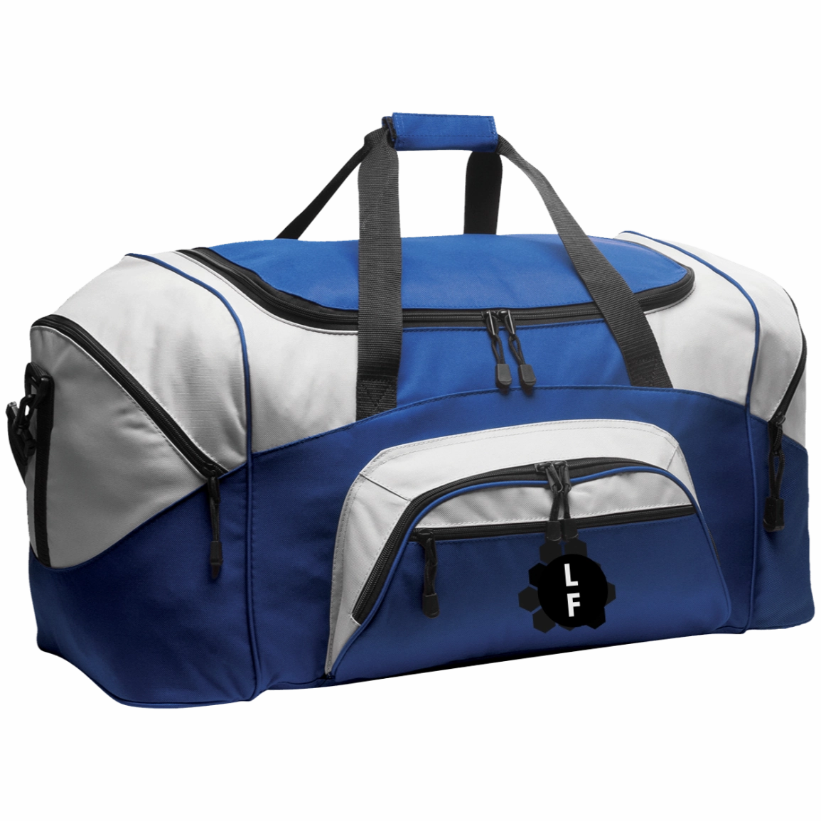 Colorblock Sport Duffel From Luggage Factory