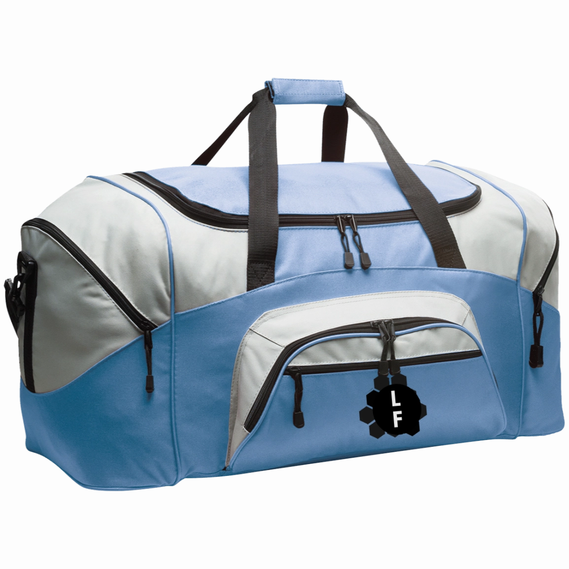 Colorblock Sport Duffel From Luggage Factory
