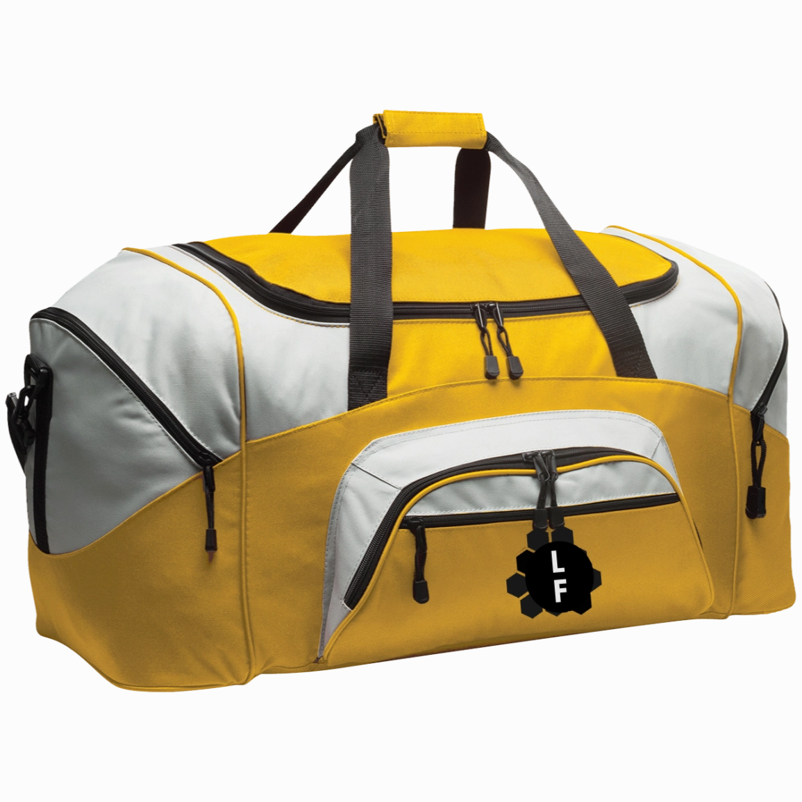 Colorblock Sport Duffel From Luggage Factory