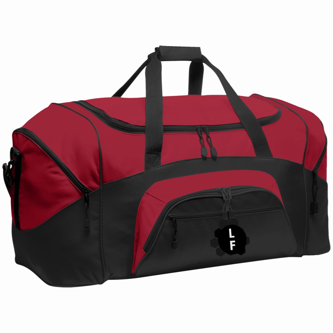 Colorblock Sport Duffel From Luggage Factory
